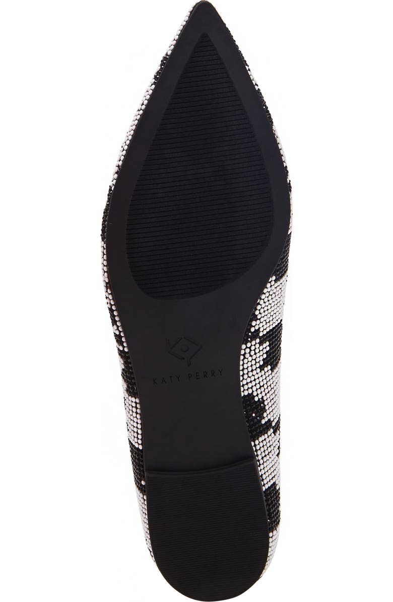Katy Perry The Hollie Crystal Pointed Toe Ballet Flat, Alternate, color,