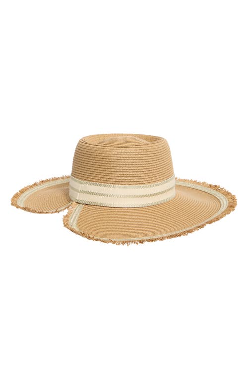 VINCE CAMUTO VINCE CAMUTO WIDE BRIM STRAW HAT