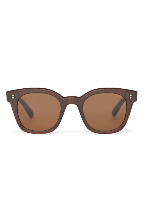 Rome 49mm Square Sunglasses