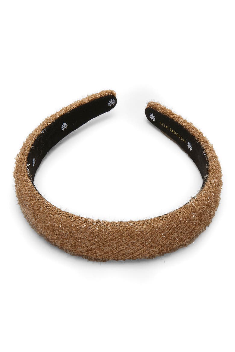 Tinsel Headband, Alternate, color, GOLD