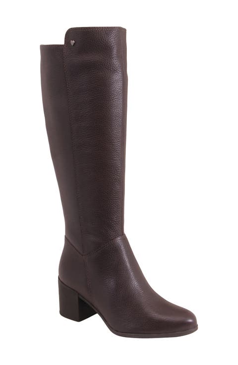 Madrid Knee High Leather Boot