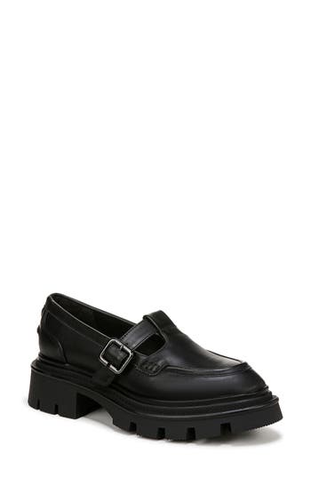 Circus Ny By Sam Edelman Payson Lug Sole T-strap Mary Jane In Black