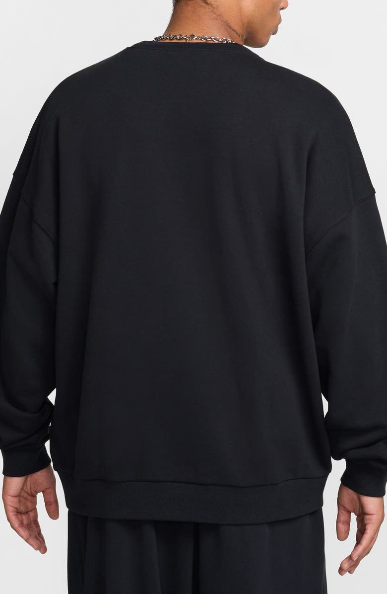 Nike Club Fleece Oversize Crewneck Sweatshirt, Alternate, color, 