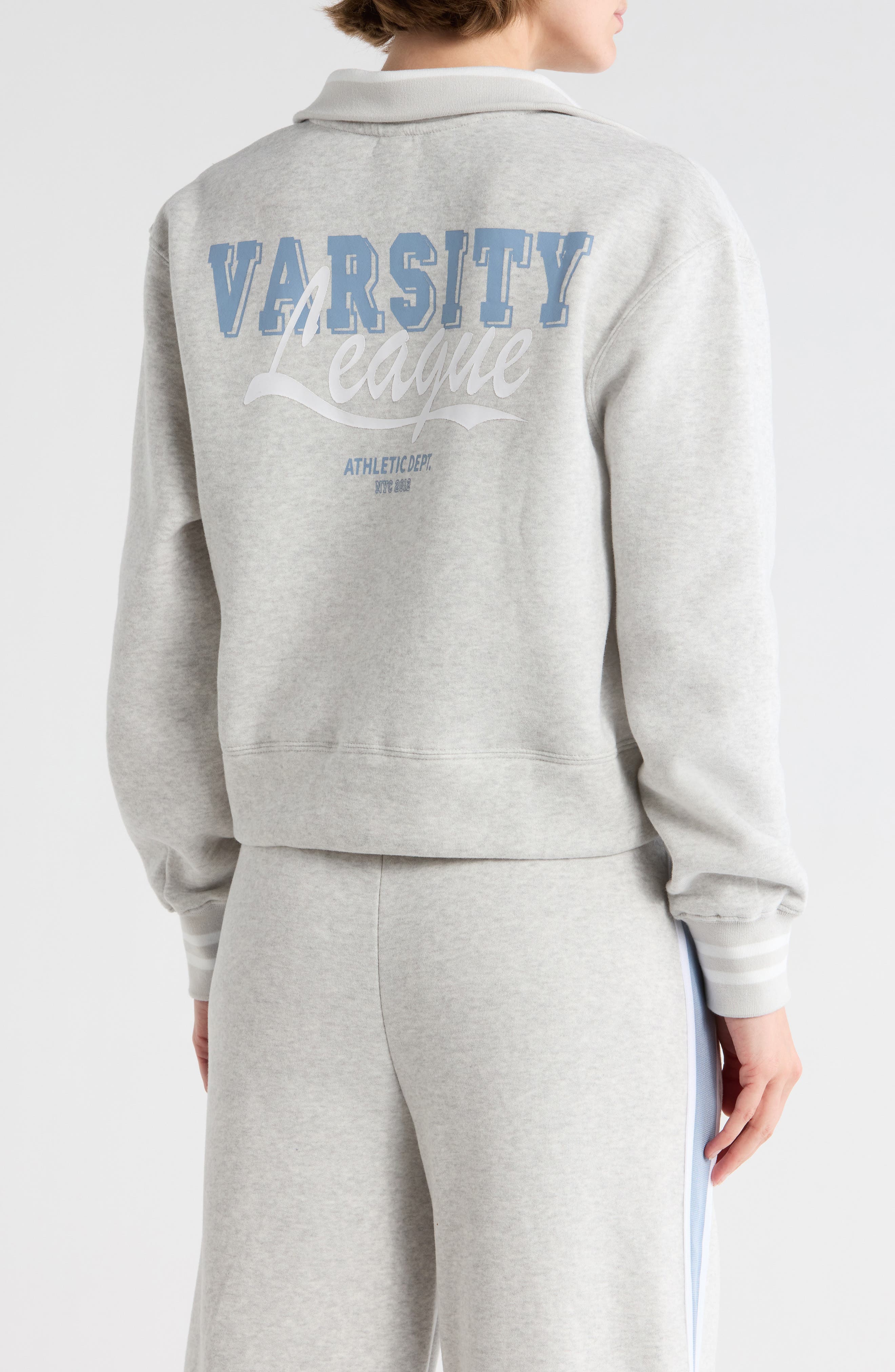 The Varsity Fleece Half Zip Pullover - image 2