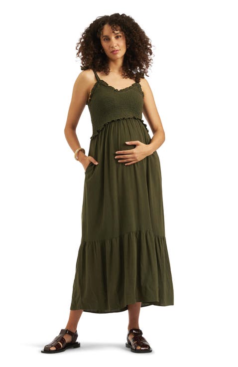 Brandi Shirred Dress