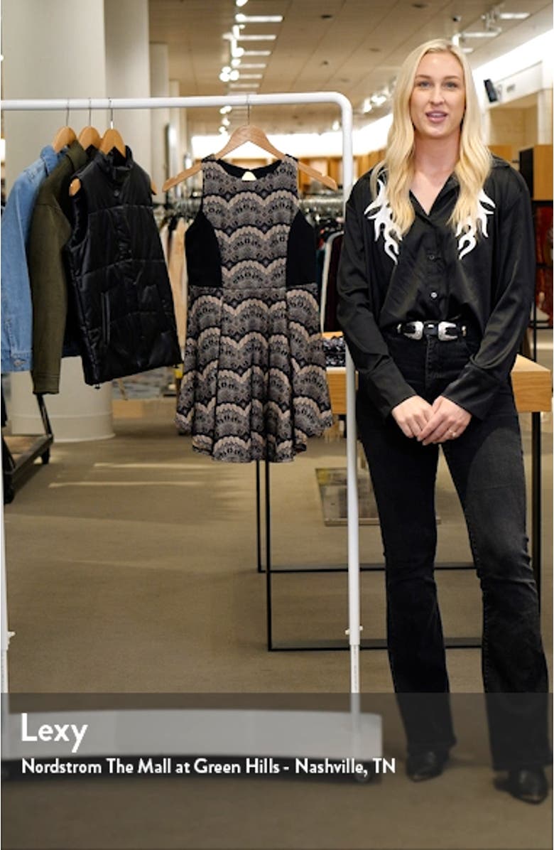 Kids' Bonded Lace Party Dress, sales video thumbnail