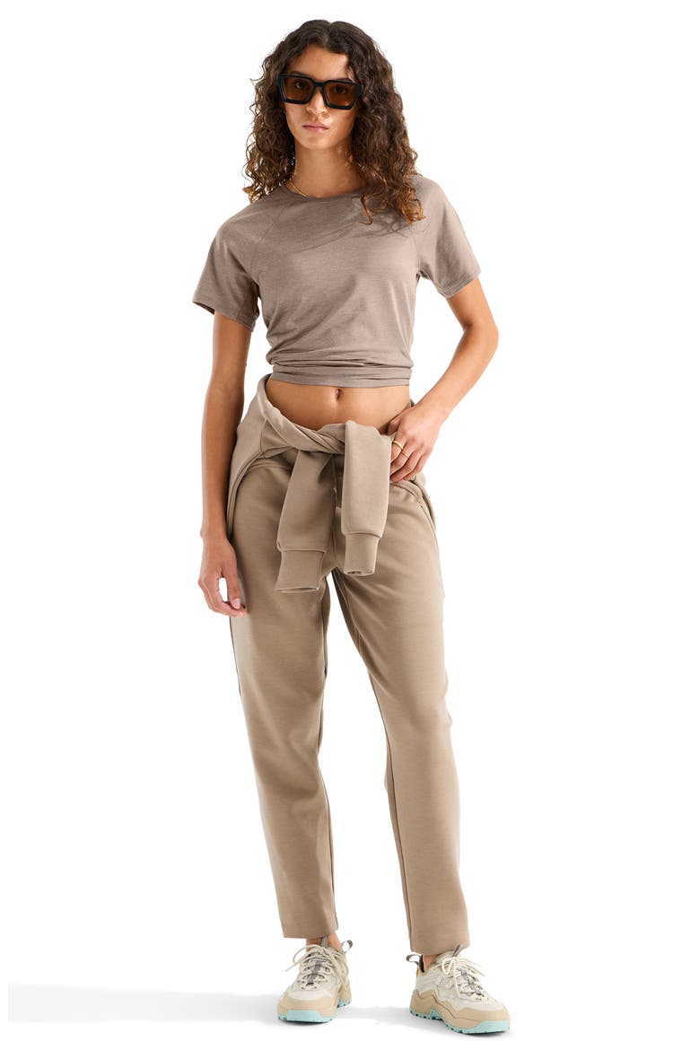 Jaida FlashDry-XD Performance T-Shirt, Alternate, color, GARNET LIGHT HEATHER