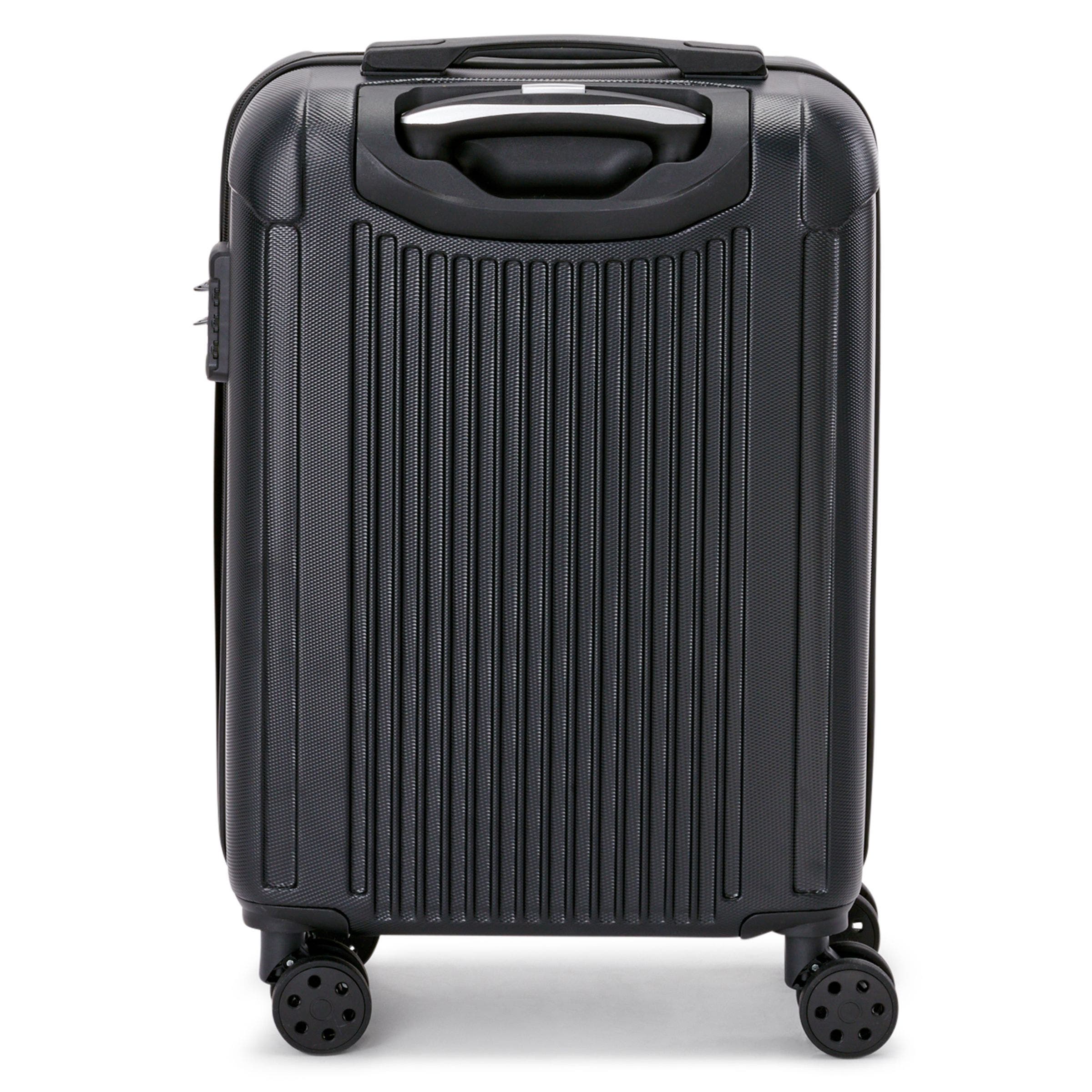 Marc New York Lotus 21" Upright Carry On Suitcase, Alternate, color, Black