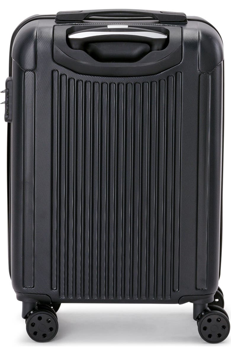 Marc New York Lotus 21" Upright Carry On Suitcase, Alternate, color, Black
