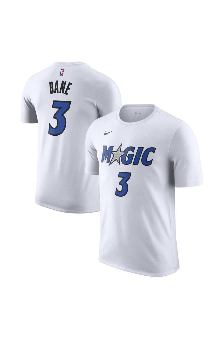 Men's Nike Desmond Bane White Orlando Magic Association Edition Name & Number T-Shirt, Alternate, color, White