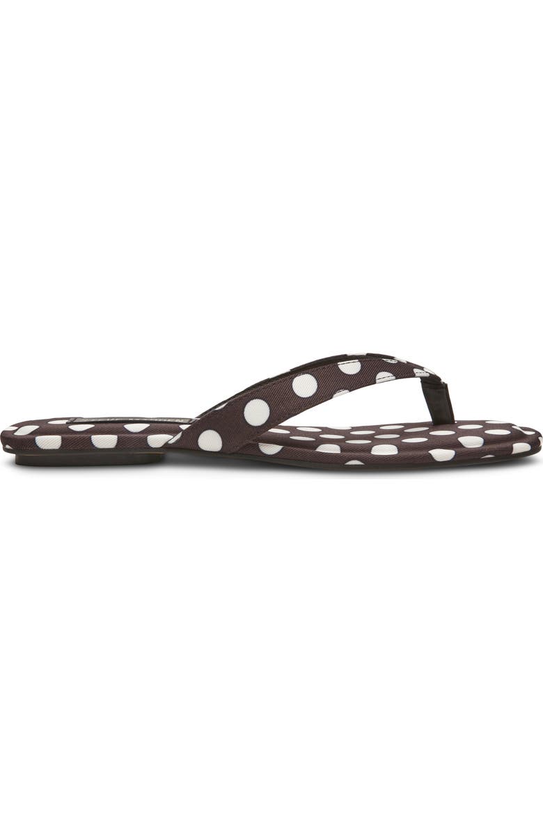 Steve Madden Trella Flip Flop, Alternate, color, Black/ White