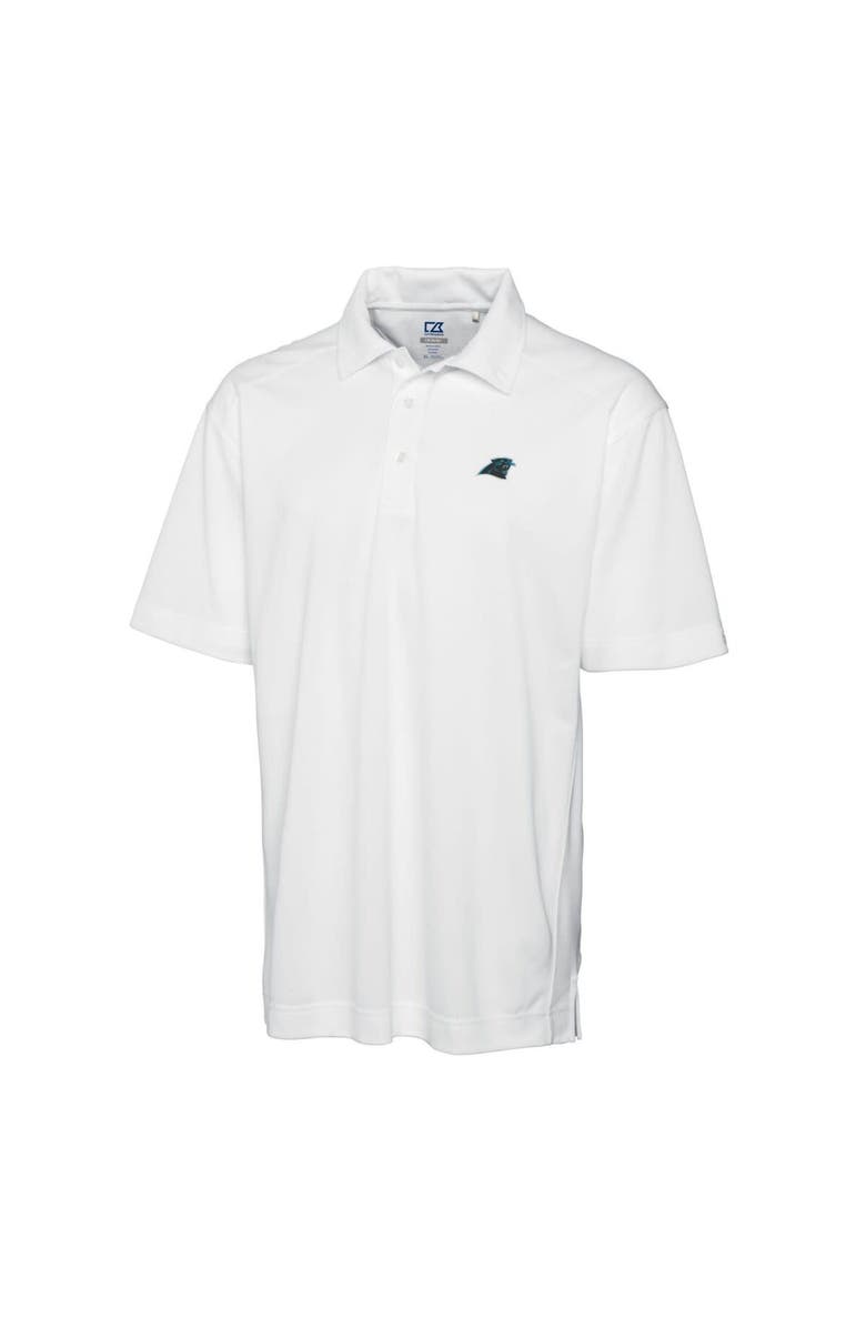 Cutter & Buck Men's Cutter & Buck White Carolina Panthers DryTec Genre Polo, Alternate, color, 