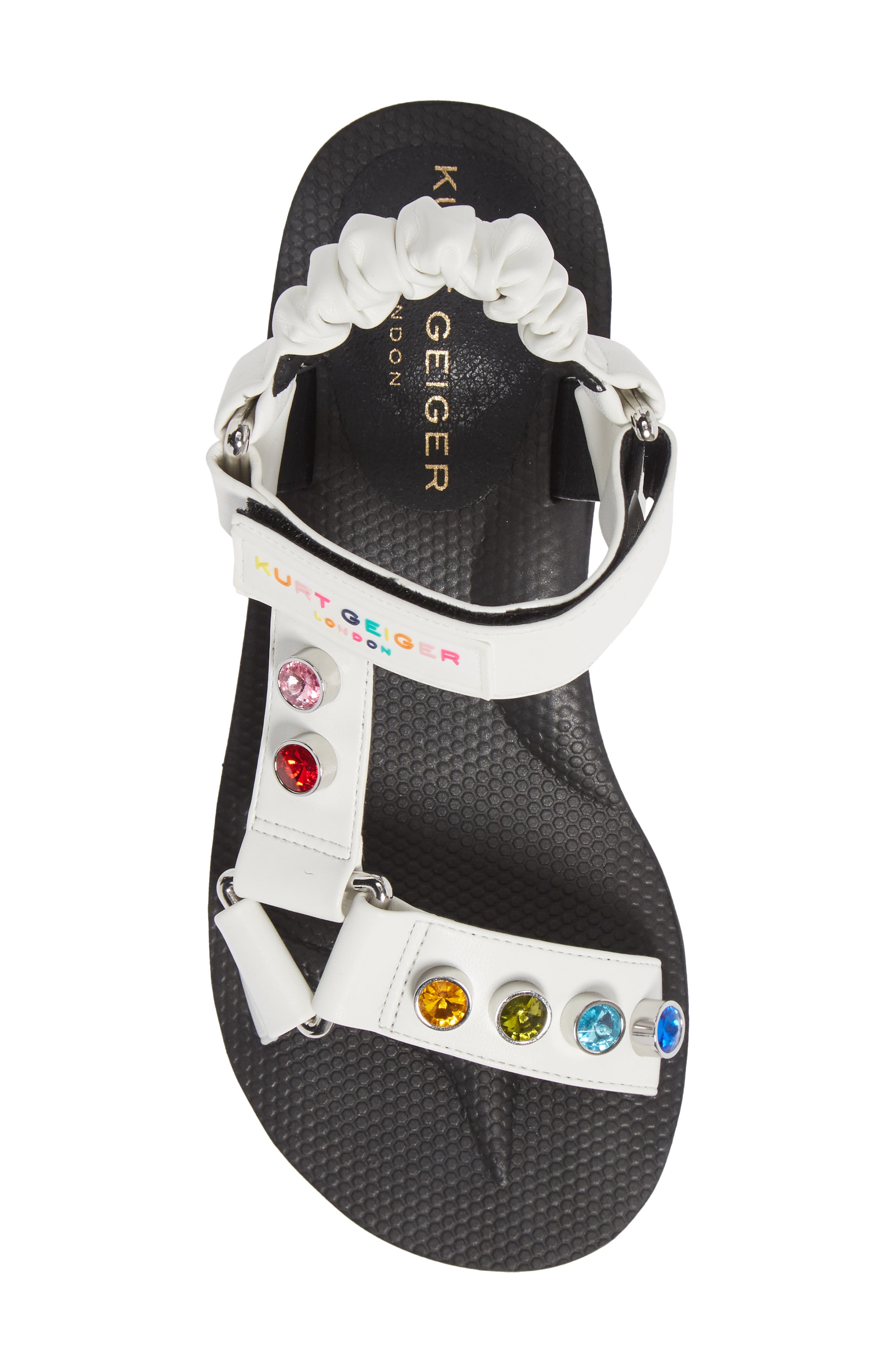 Orion Platform Sandal, Alternate, color, WHITE