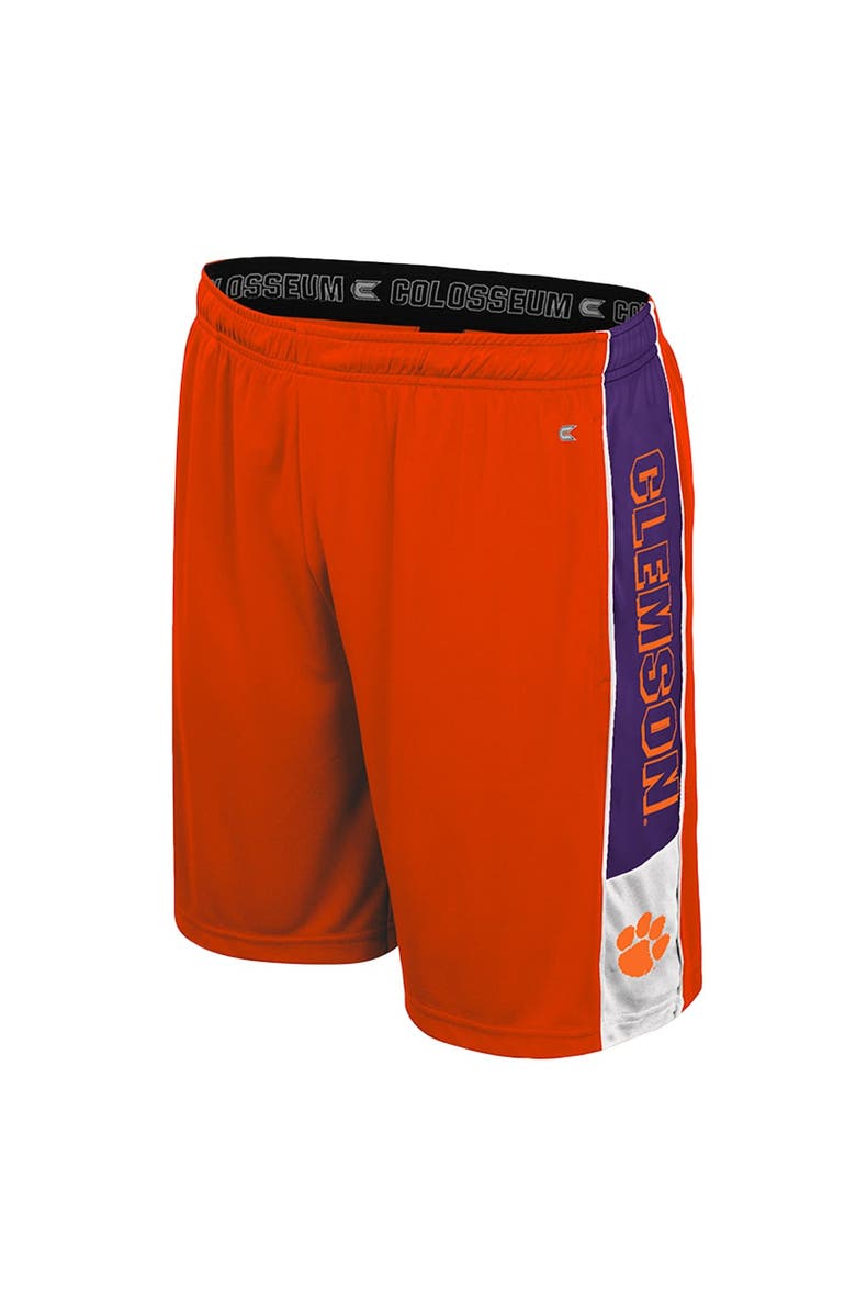 COLOSSEUM Men's Colosseum Orange Clemson Tigers Quantum Shorts, Alternate, color, Orange
