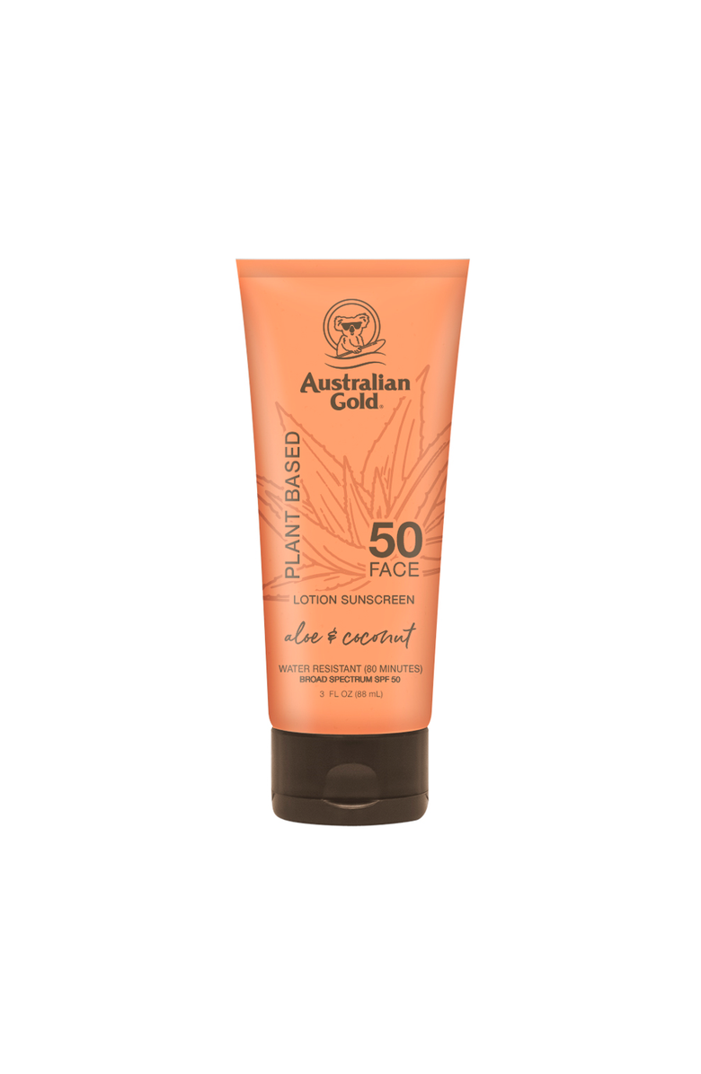 Australian Gold Plant Based Spf 50 Face Lotion, Main, color,