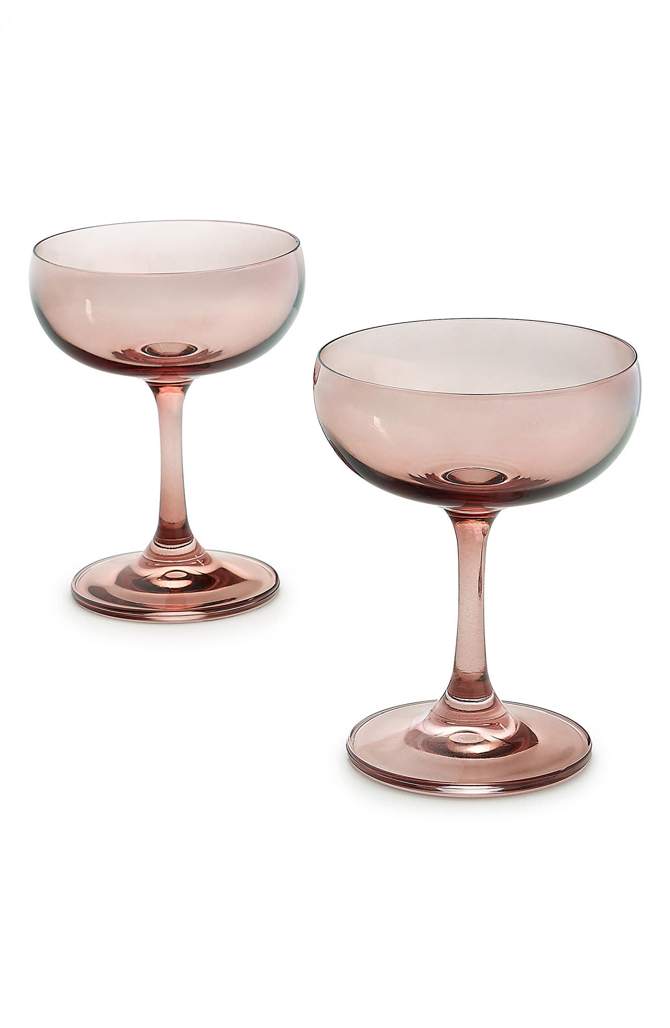 Godinger Veneto Set of 2 Coupe Glasses