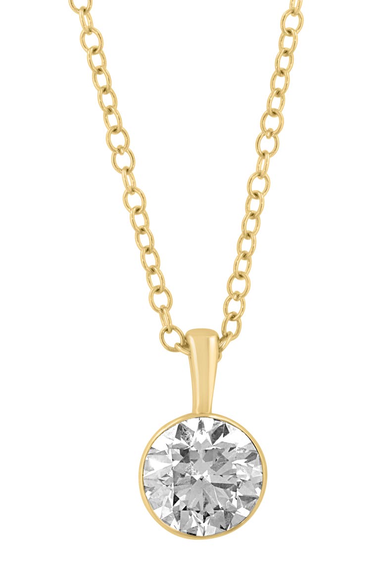 Lab-Grown Diamond Pendant Necklace, Alternate, color, GOLD