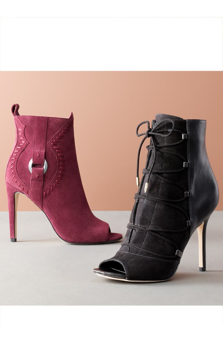 Sam Edelman 'Asher' Open Toe Bootie, Alternate, color,