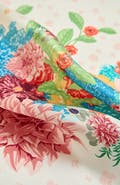 SILKSILKY Pure silk colored square scarf