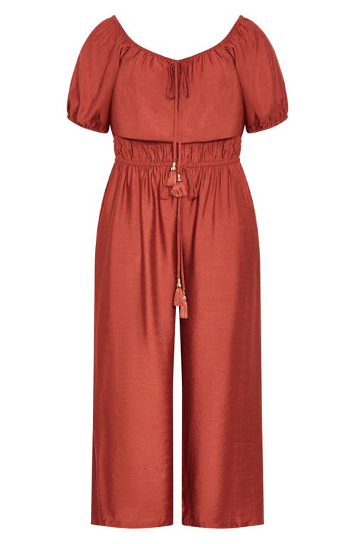 City Chic Erica Wide Leg Jumpsuit