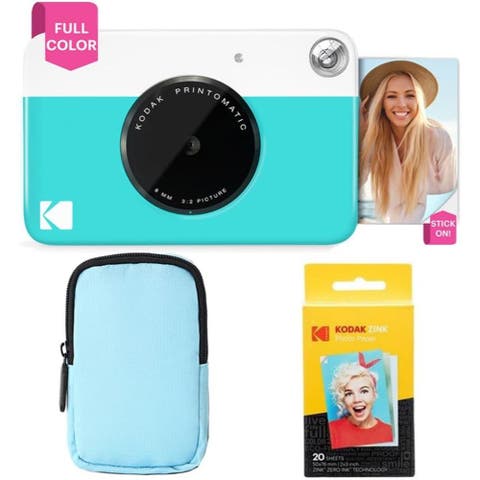 Printomatic Bundle + Blue Case & 20 Zink