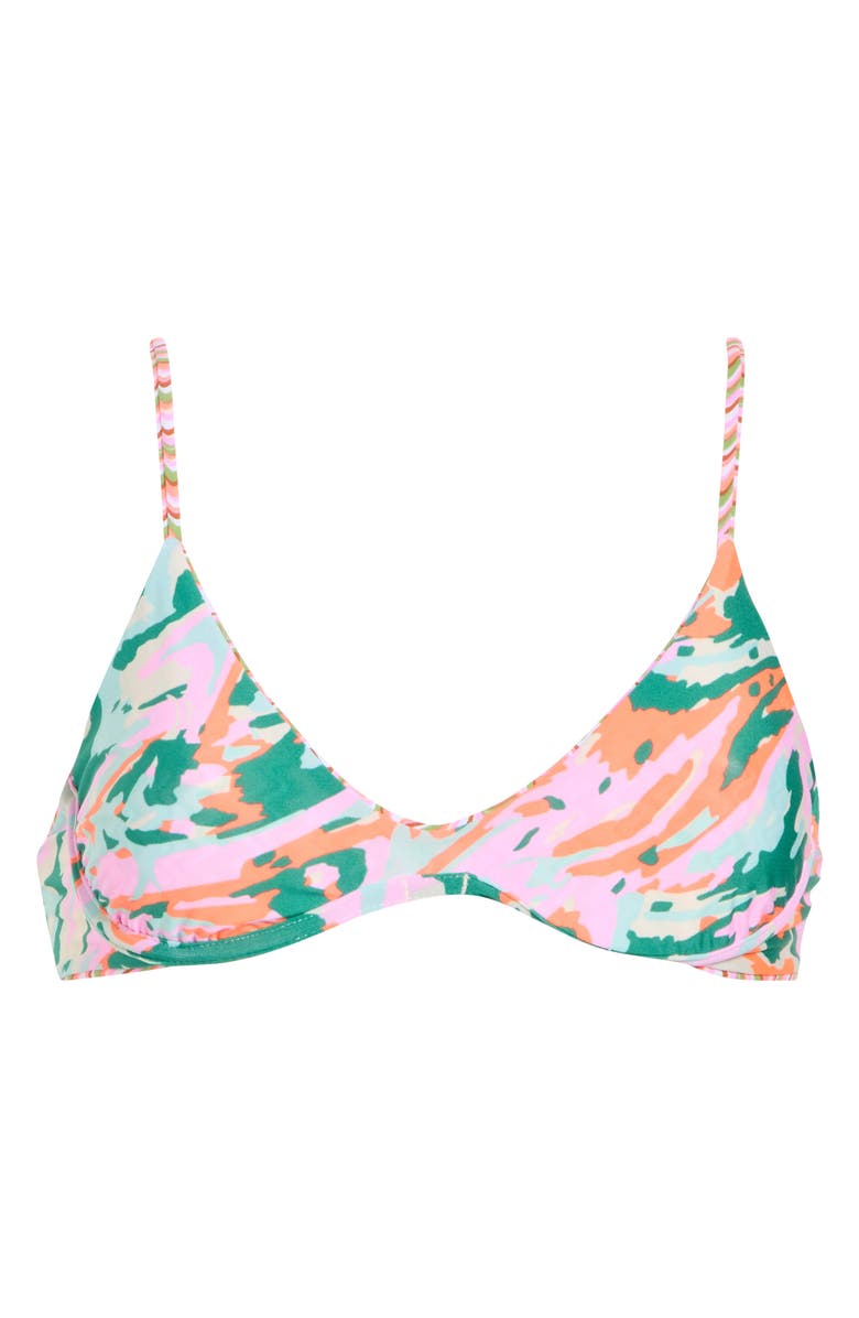 Maaji Irene Reversible Underwire Bikini Top, Alternate, color, Pink