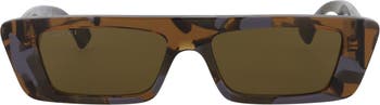54mm Rectangle Fashion Sunglasses