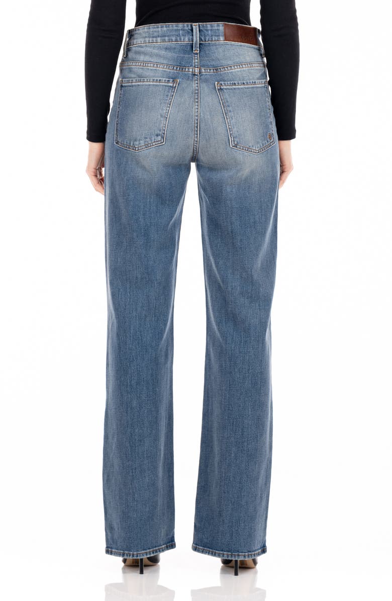 Fidelity Denim Katie High Waist Flare Leg Jeans, Alternate, color, 