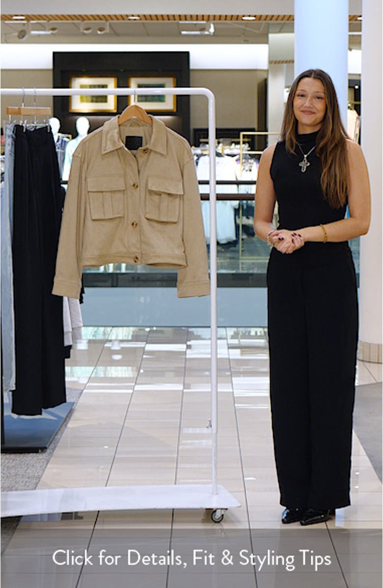 Faux Suede Jacket, sales video thumbnail