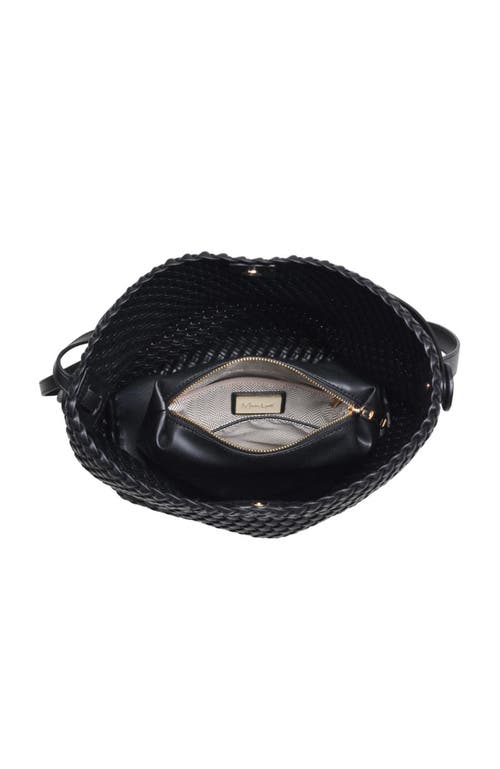 Moda Luxe Edith Hobo Bag In Black
