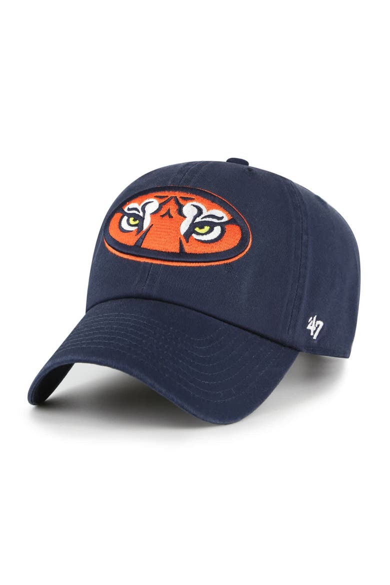 Men's '47 Navy Auburn Tigers Clean Up Adjustable Hat, Main, color, Navy