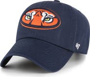 '47 Men's '47 Navy Auburn Tigers Clean Up Adjustable Hat