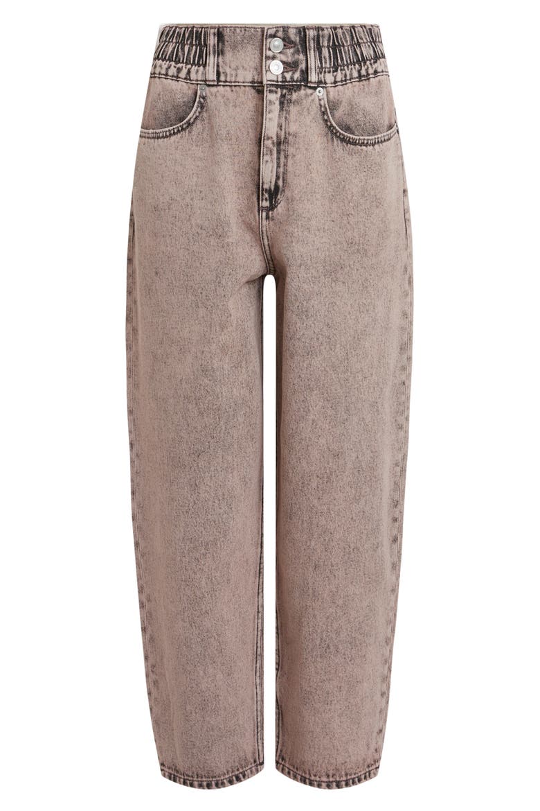 Hailey Straight Leg Ankle Jeans, Alternate, color, WASHED PINK