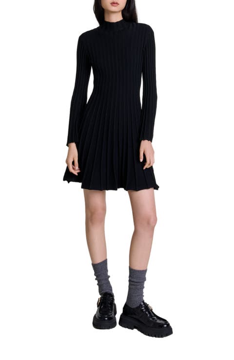 Short knit dress
