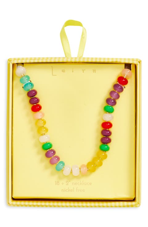 Multicolor Beaded Necklace