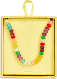 Leith Multicolor Beaded Necklace