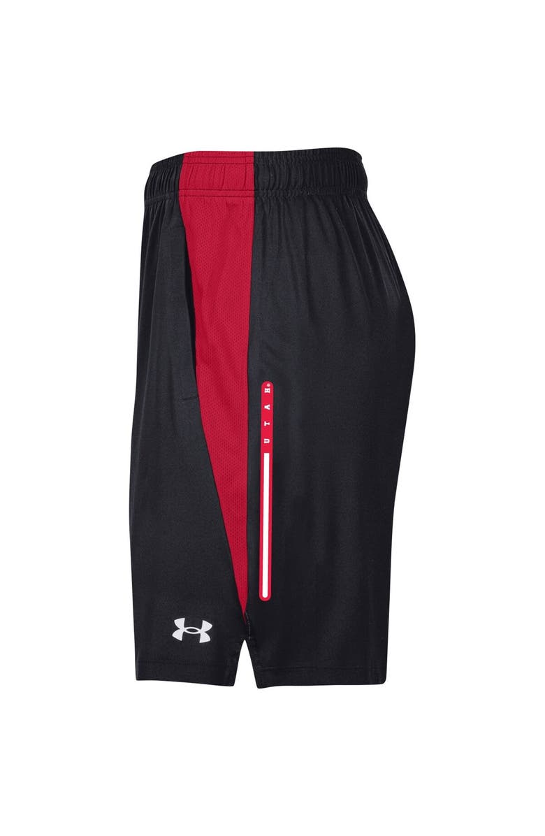 Under Armour Men's Under Armour Black Utah Utes Tech Vent Shorts, Alternate, color, Black