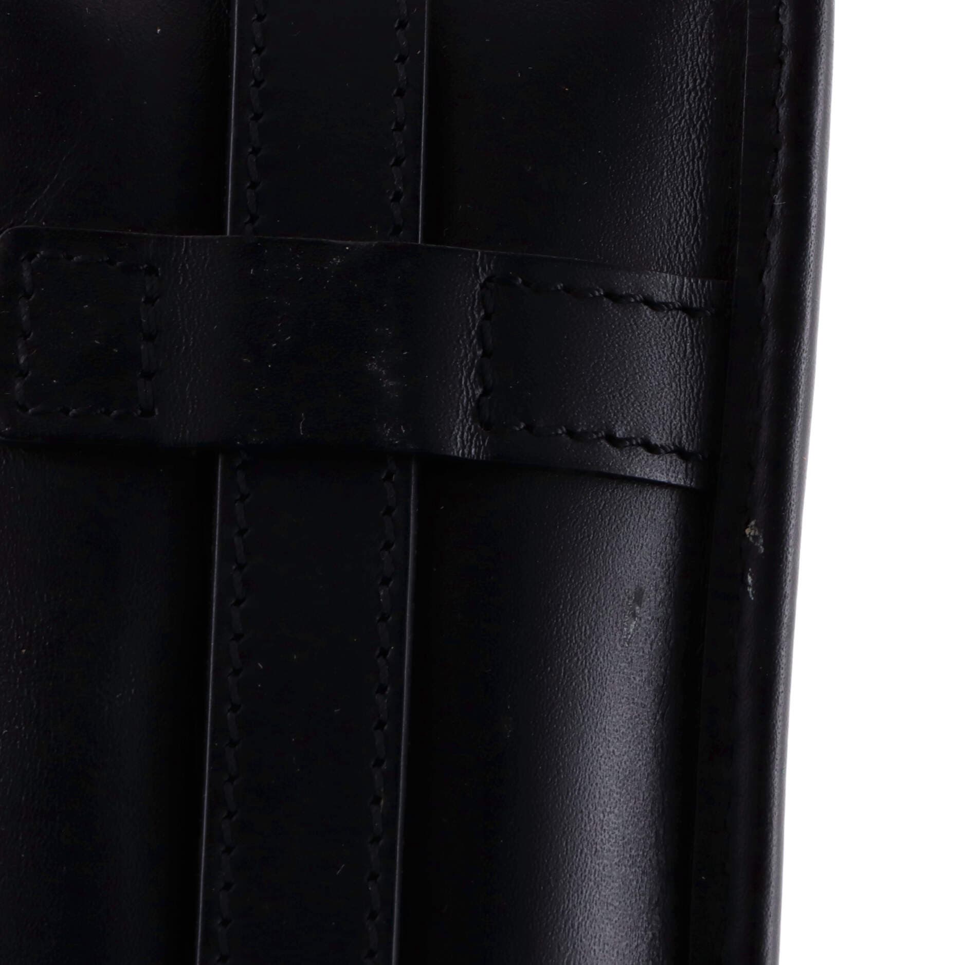 Pre-Owned Goyard Belvedere II Messenger Bag Coated Canvas MM, Alternate, color, Black