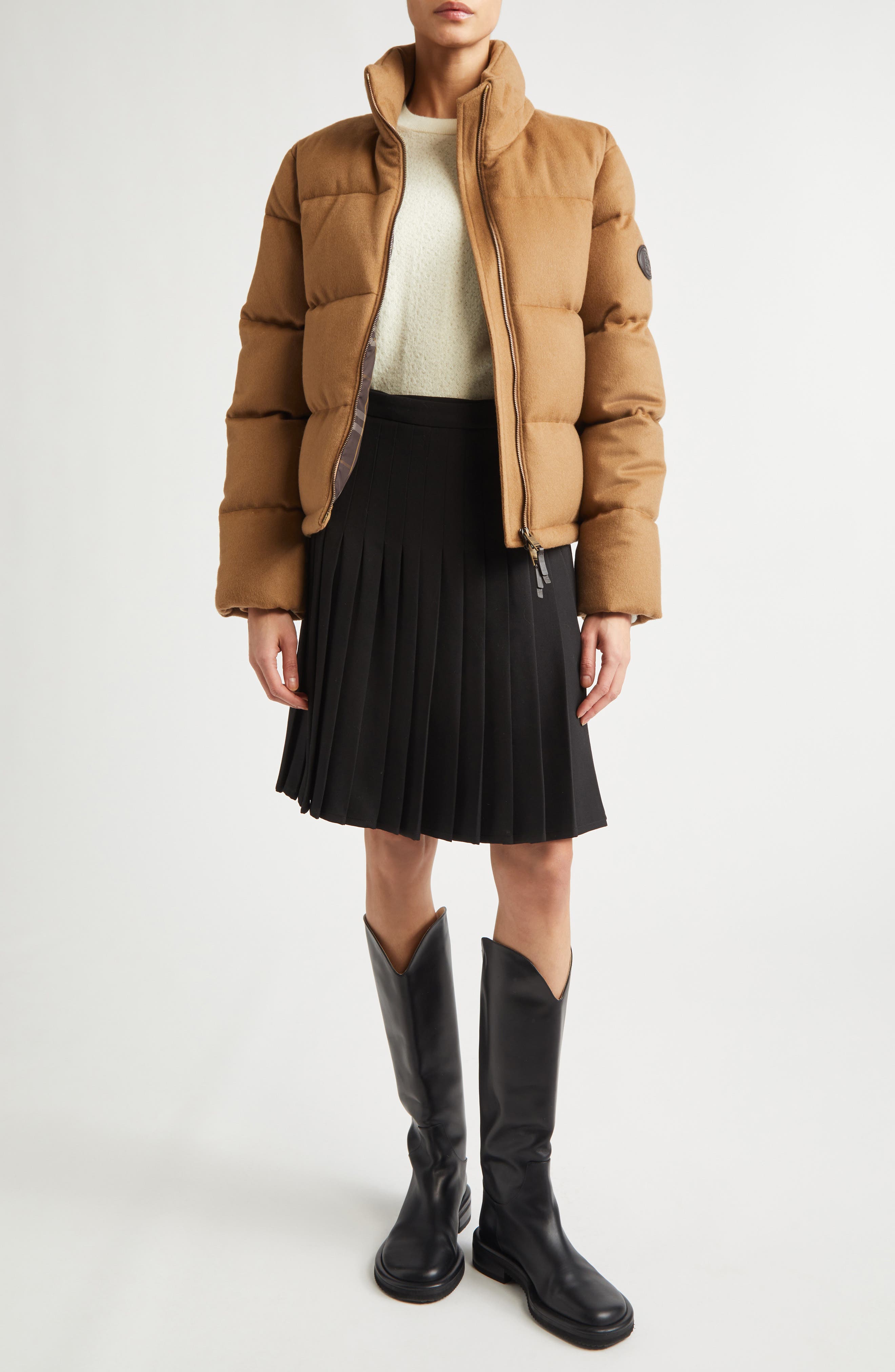 Ambleside Cashmere Down Puffer Jacket - image 2