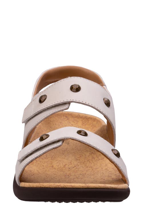 Revitalign Terra Slingback Sandal In Warm White