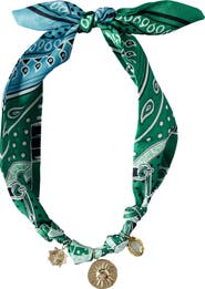 MacRae & Co. Margo Scarf Charm Necklace