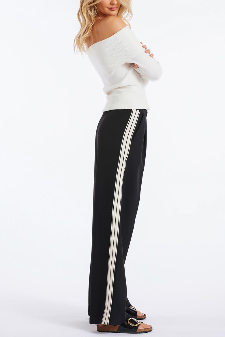 Blaine Off Shoulders Sweater, Alternate, color, White