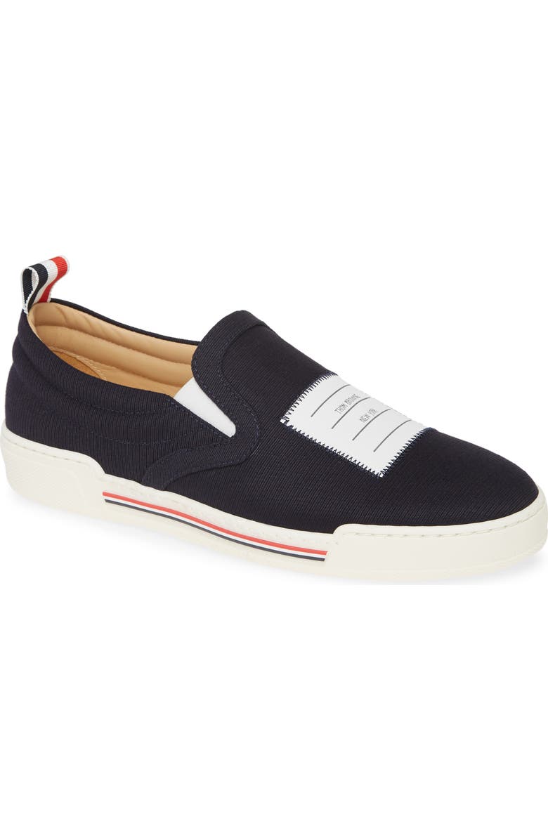 Thom Browne 4-Bar Slip-On Sneaker, Main, color,