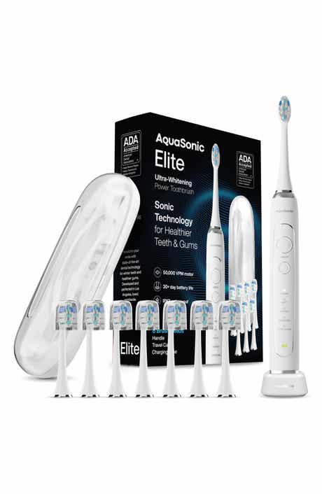 AQUASONIC Elite Ultra-Whitening Power Toothbrush