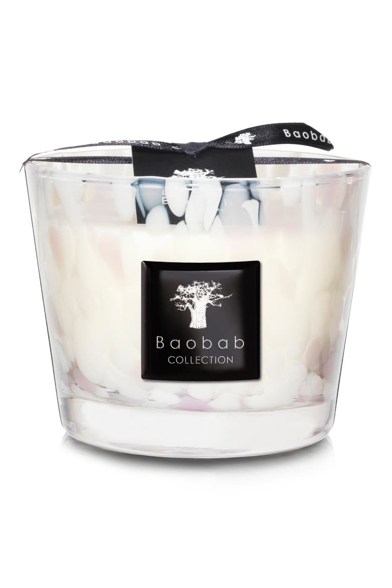 White Pearls Candle, Main, color, PEARLS WHITE