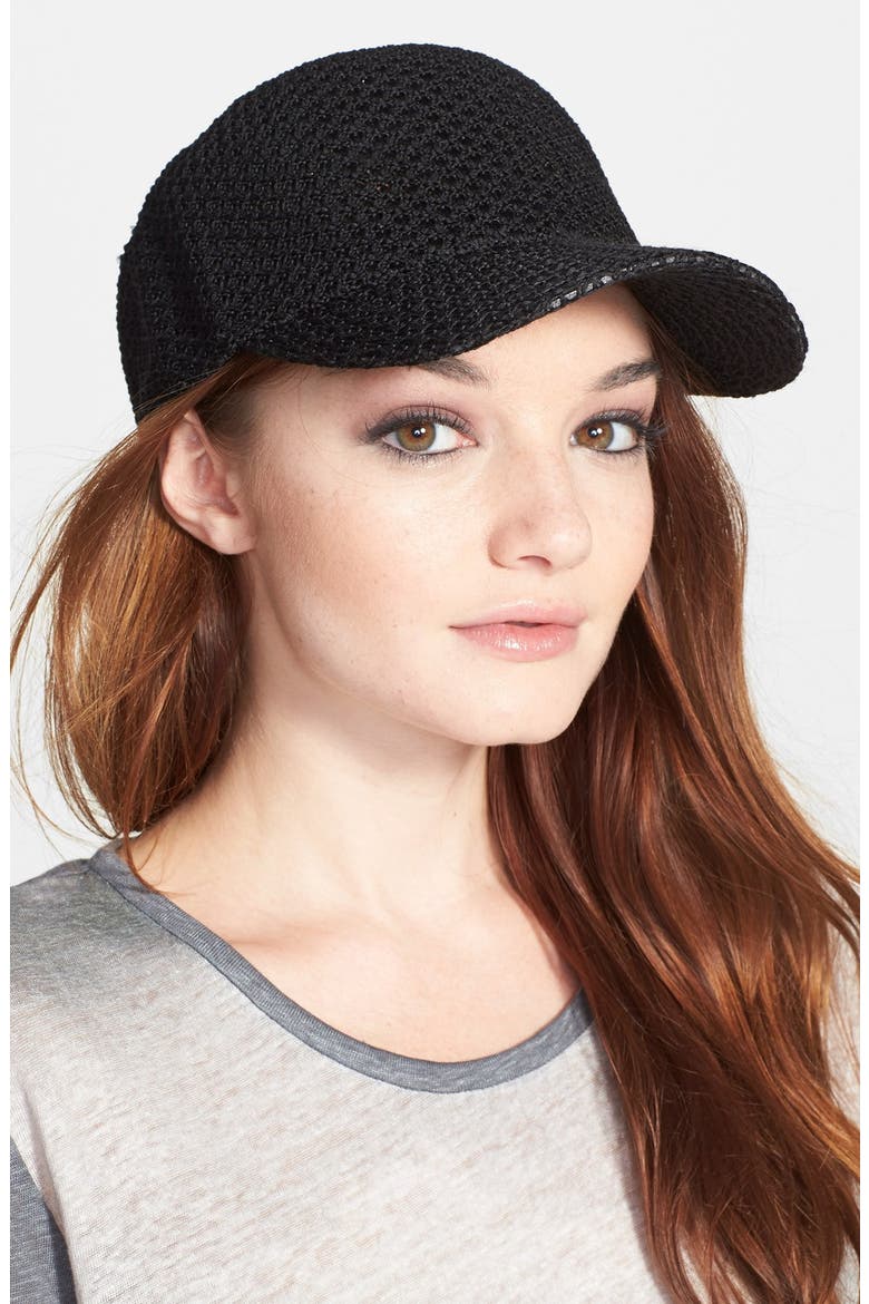 'Color Expansion' Baseball Cap, Main, color, BLACK