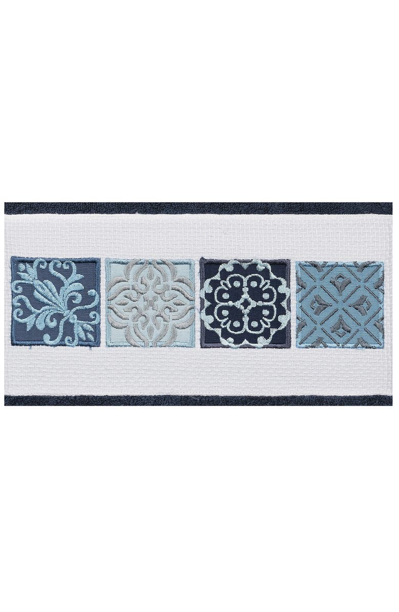 Linum Home Textiles Vivian 3-Piece Embellished Towel - Midnight Blue, Alternate, color, Midnight Blue