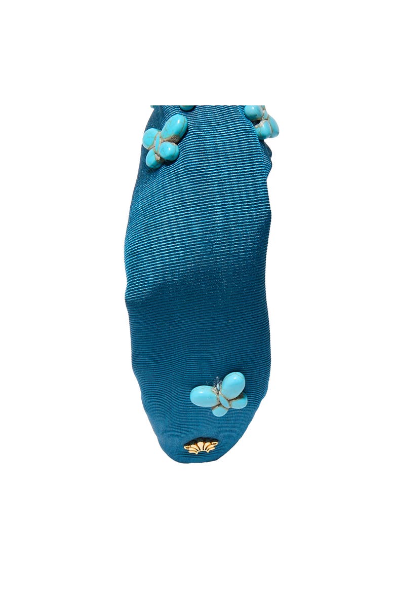 Lele Sadoughi Marlene Butterfly Embellished  Headband, Alternate, color, Indigo