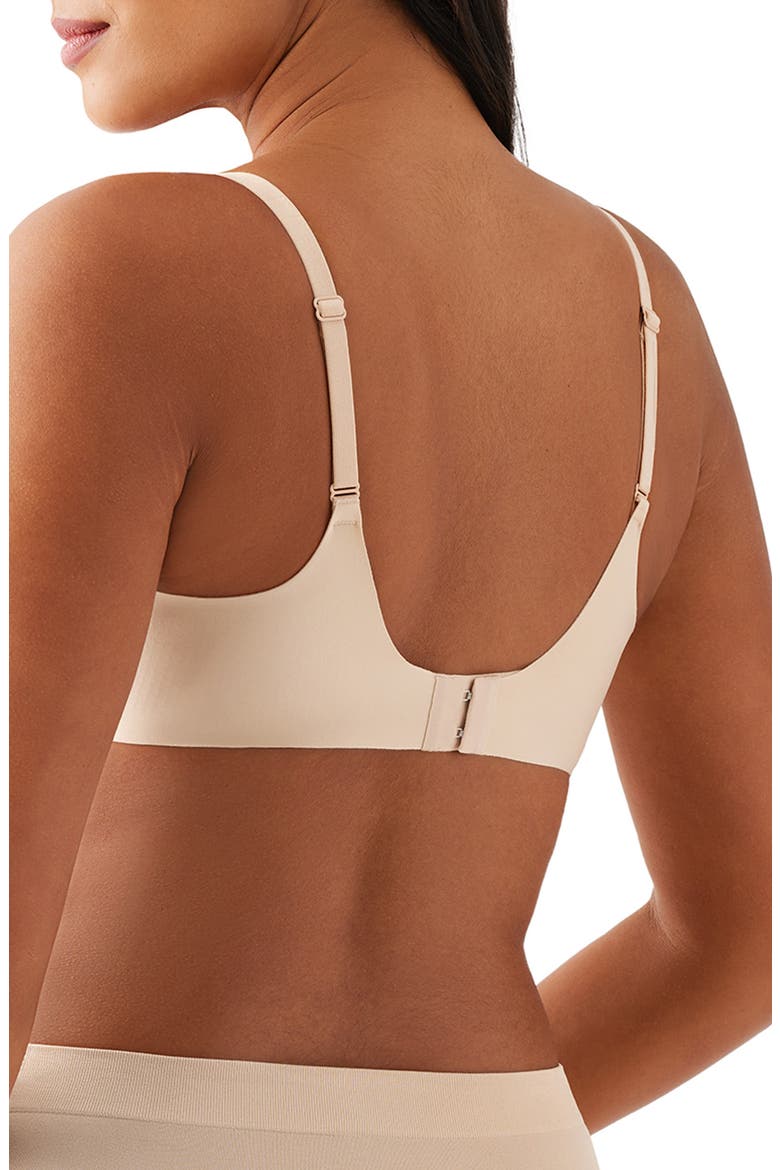 Sleek Standard Underwire Bra, Alternate, color, SAND