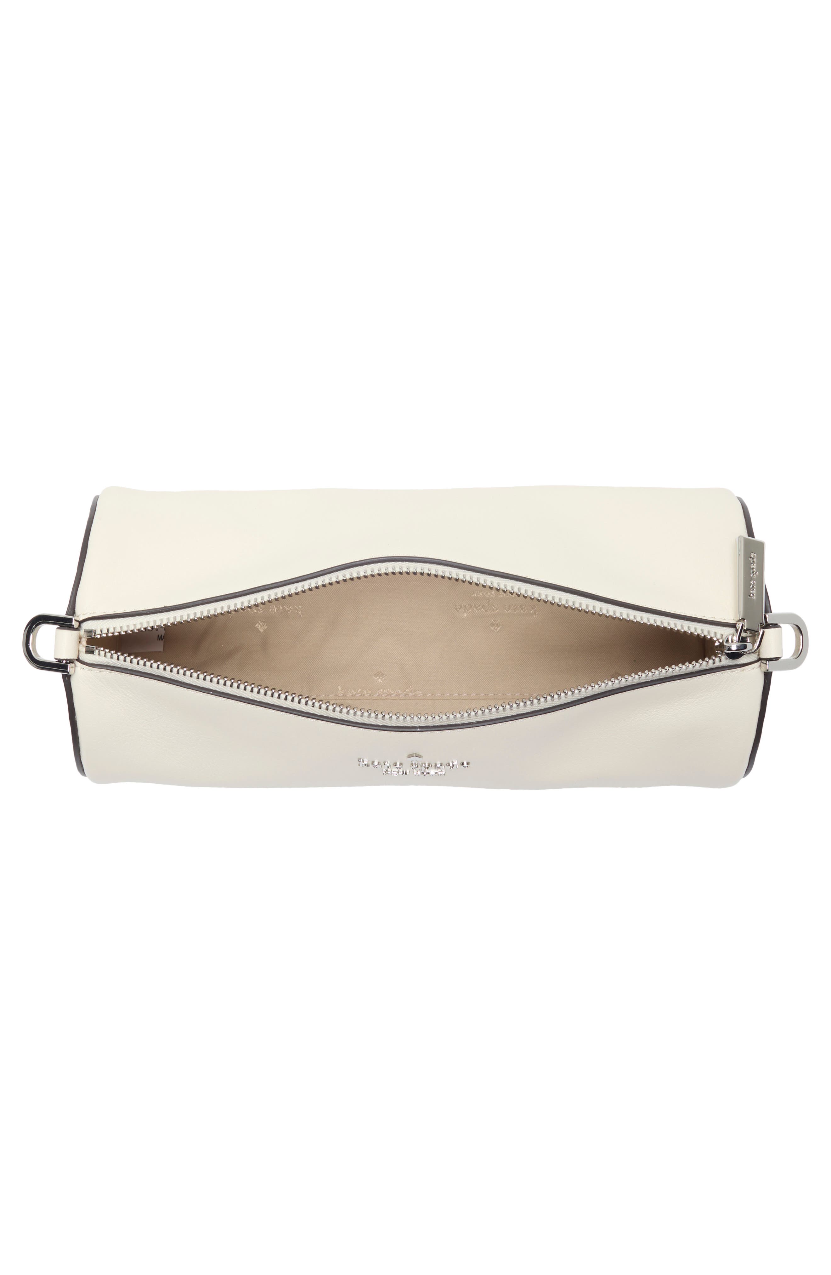 Mini Leather Convertible Crossbody Bag, Alternate, color, MERINGUE